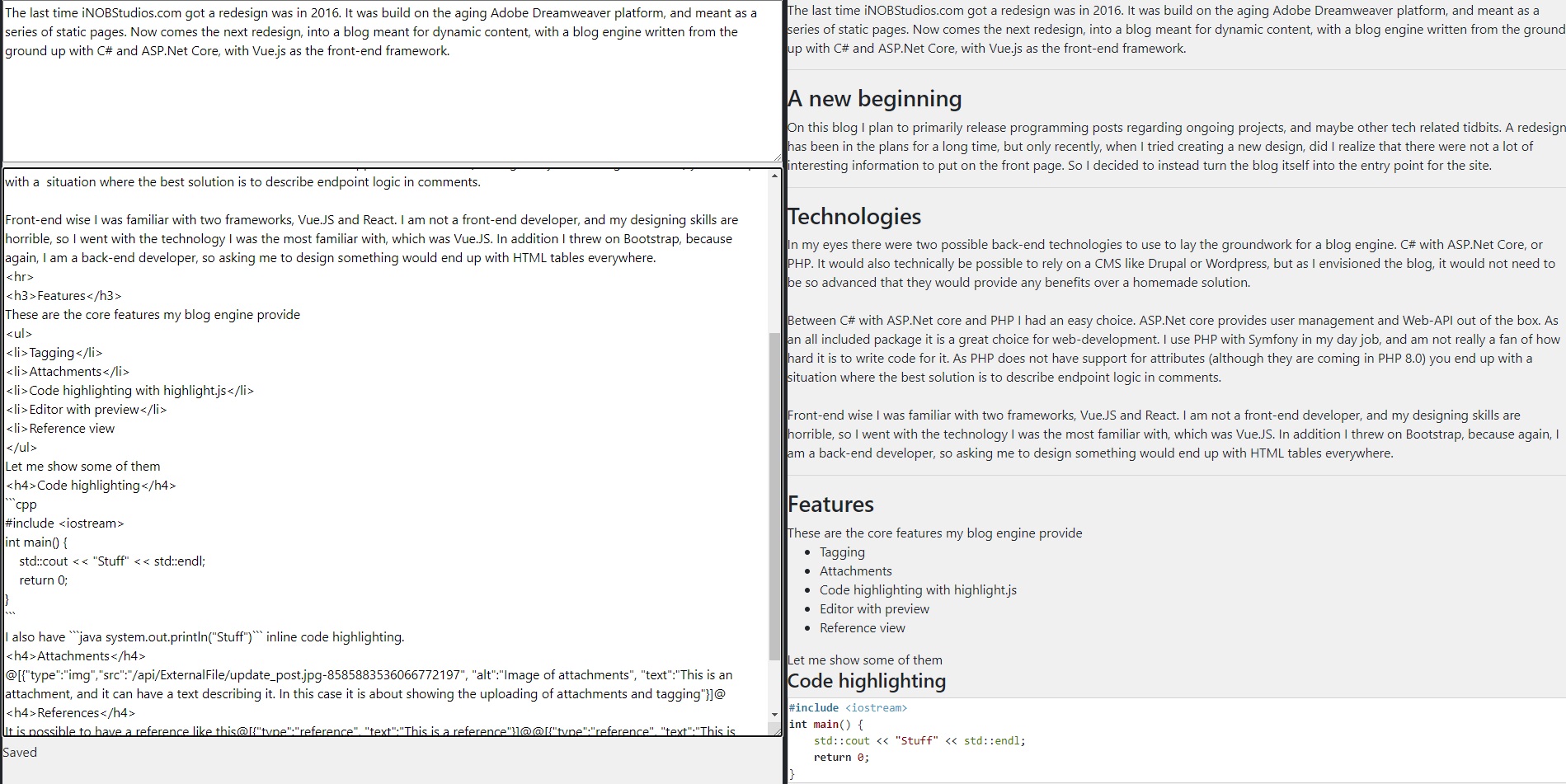 Image of attachments